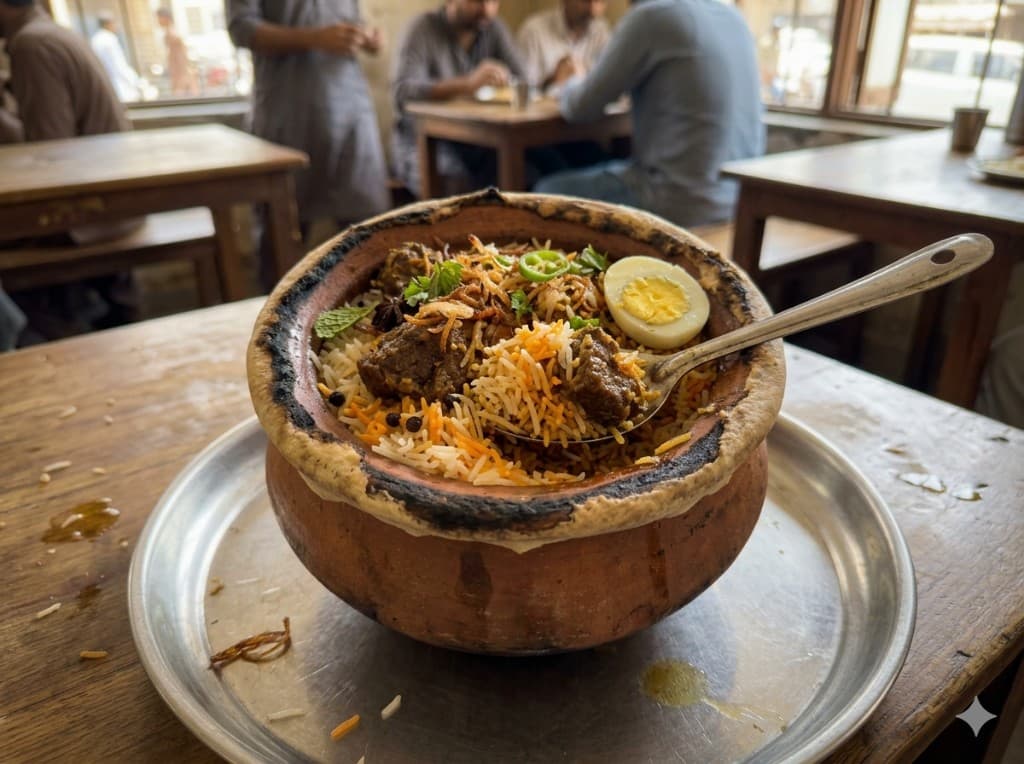 Mutton Matka Biryani