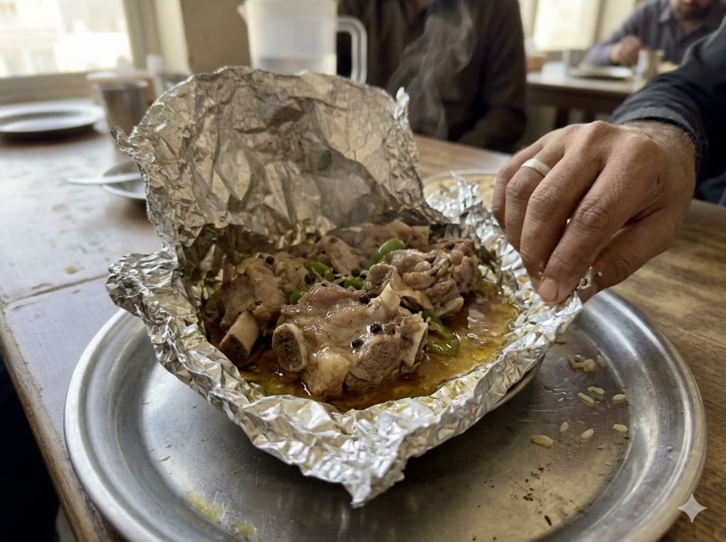 Mutton Foil Steam in clay pot – Bin Qasim Kitchen Islamabad