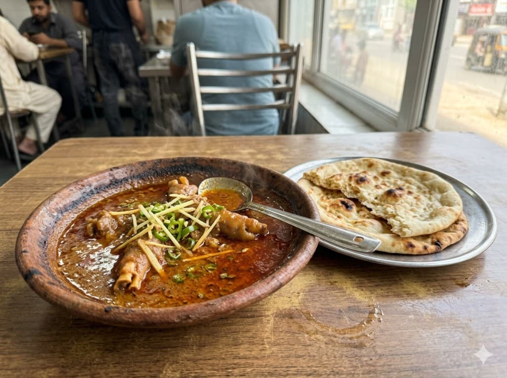 Mutton Kuna Paya in clay pot – Bin Qasim Kitchen Islamabad